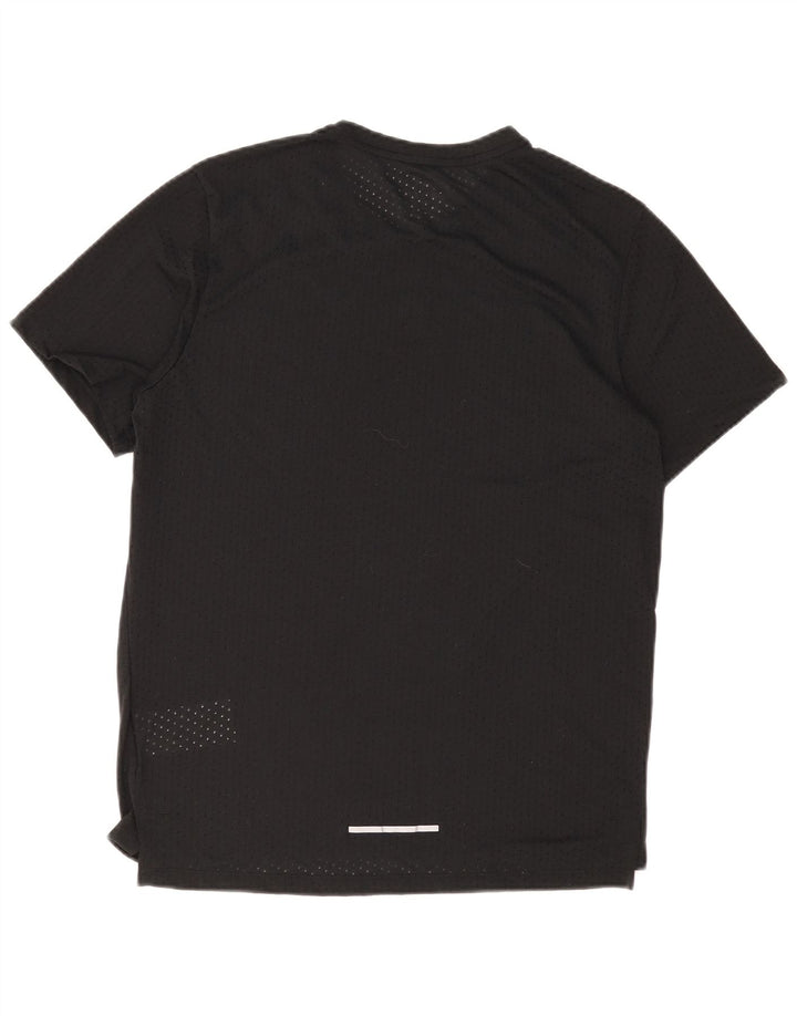 Męska koszulka Nike Dri Fit Top, średni czarny poliester