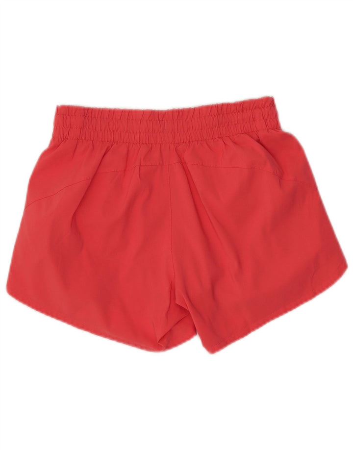 Damskie spodenki sportowe ATHLETA UK 4 XS, czerwone, poliestrowe