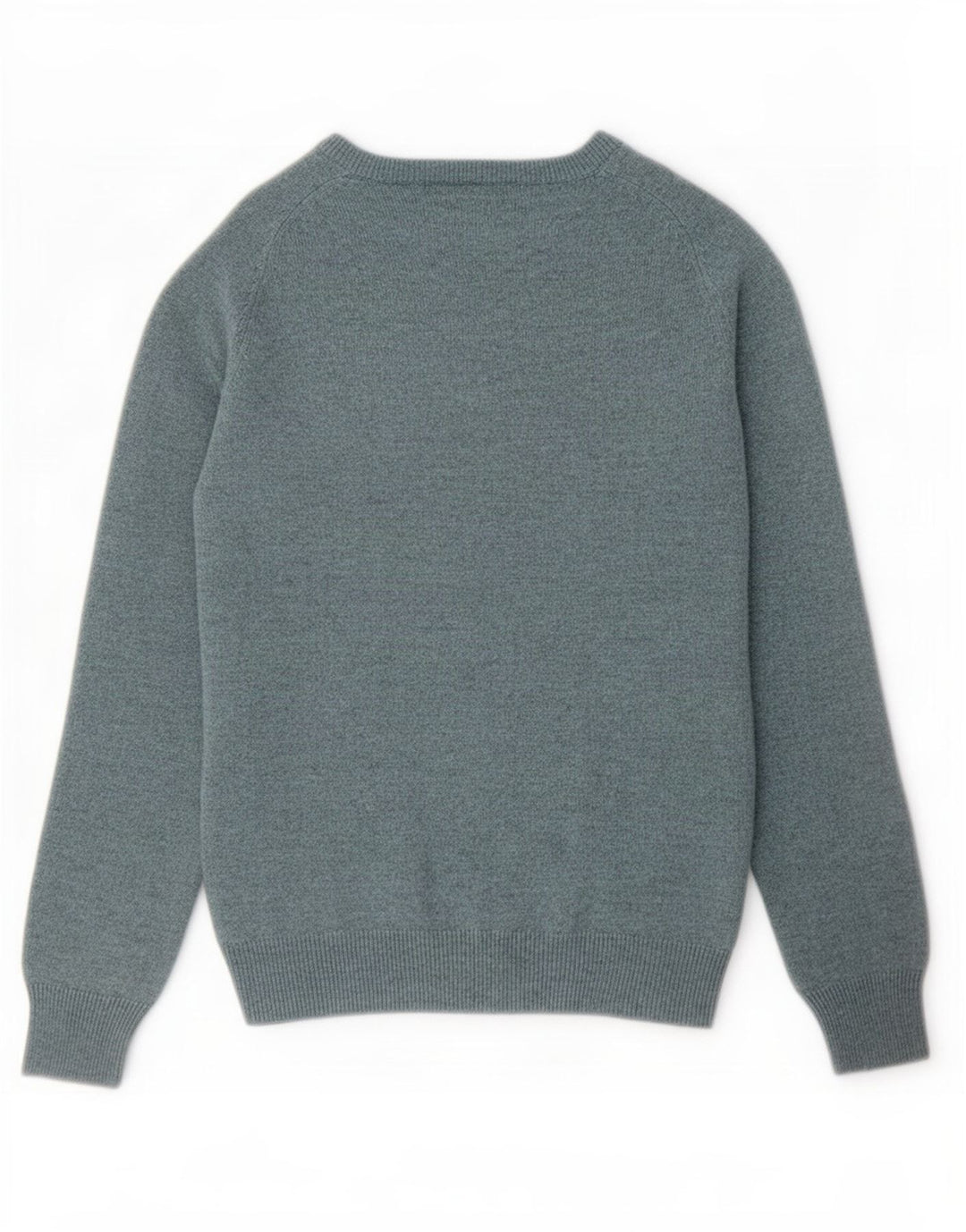 Marks & Spencer Męski sweter o regularnym kroju z dekoltem w łódkę, mały, niebieski