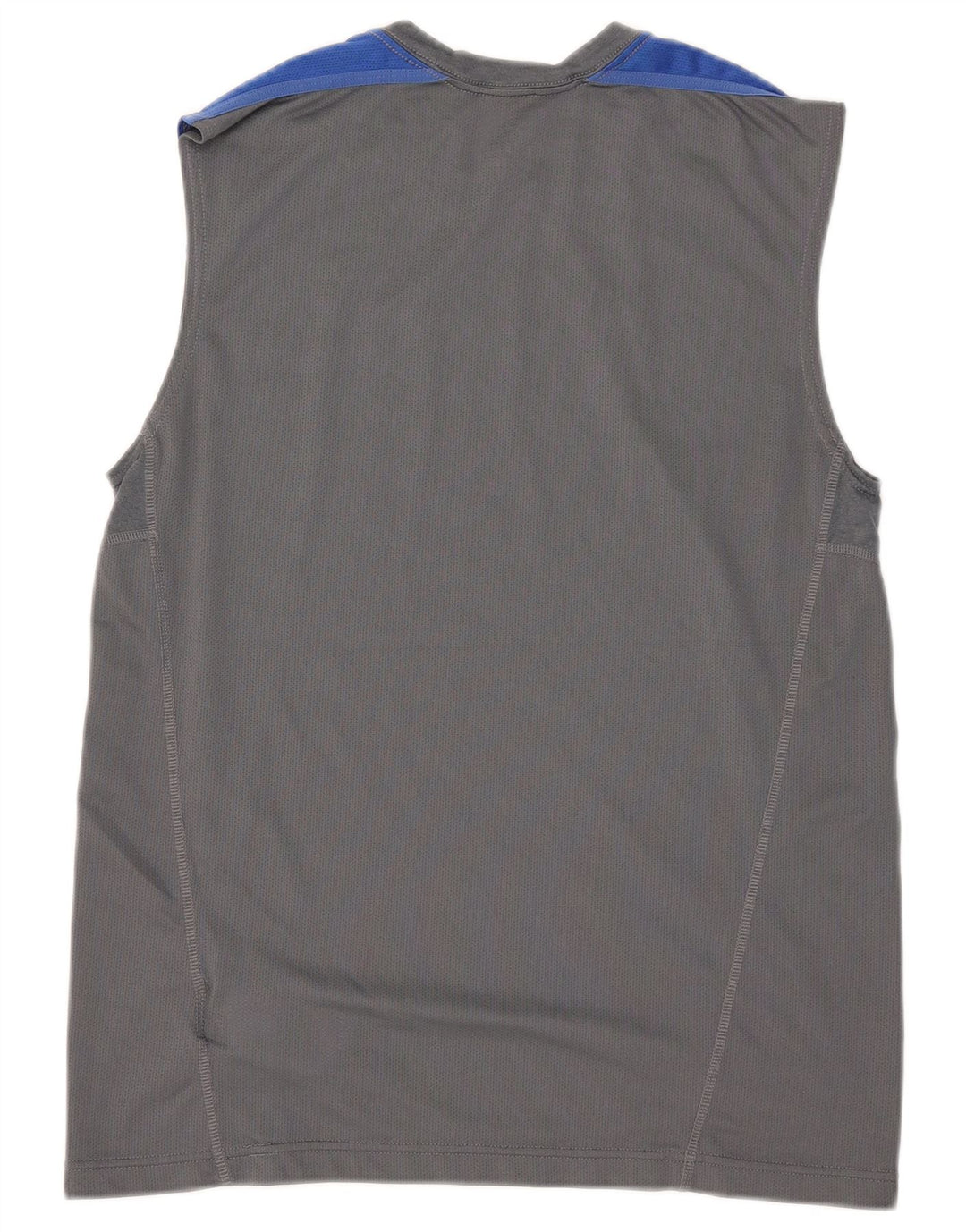 Męska kamizelka Nike Dri Fit Top, średnioszary, poliestrowy blok kolorów