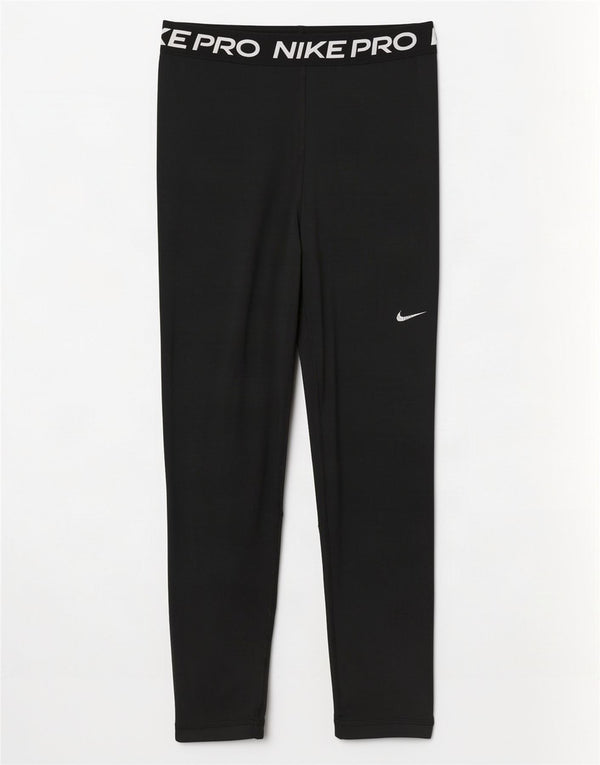 Damskie legginsy Nike Dri Fit Graphic Crop UK 12, średni czarny poliester