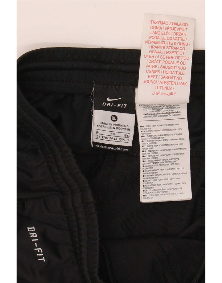 Chłopięce spodenki sportowe Nike Bermudy 13-14 lat XL, czarny poliester