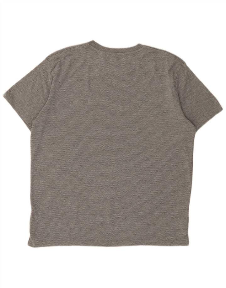 Męski T-shirt JACK WILLS, duży, szary, bawełniany