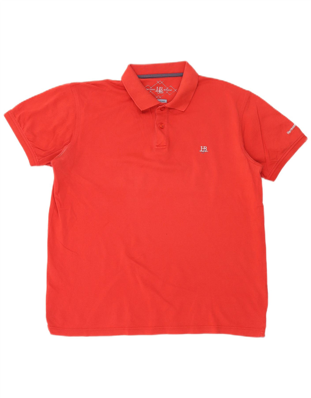 Męska koszulka polo Harmont & Blaine XL, czerwona, bawełniana