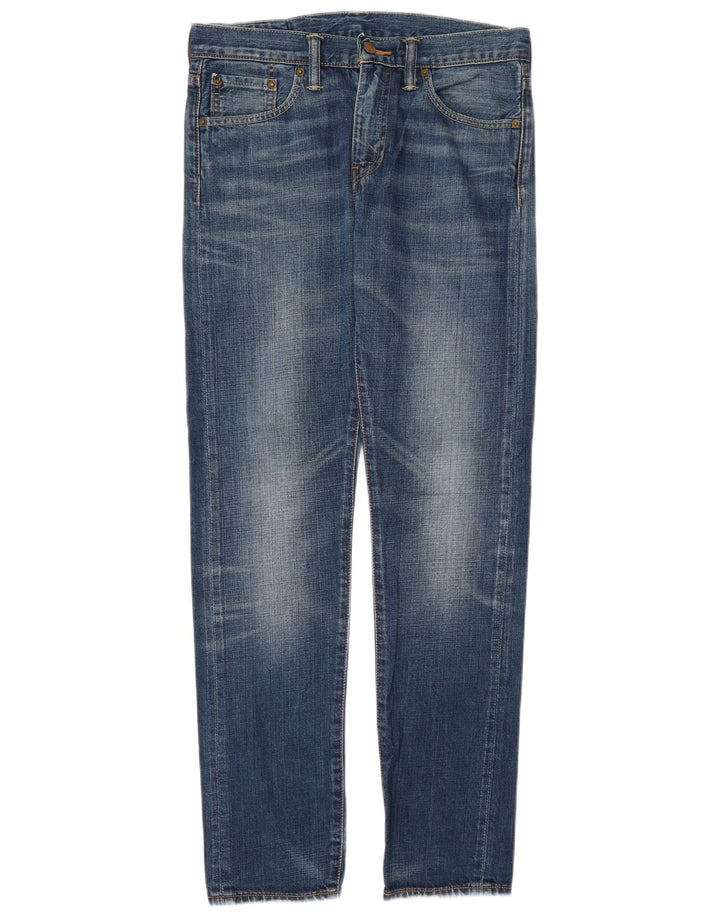 Męskie jeansy Levi's 508 Regular zwężane W29 L32 Niebieska bawełna