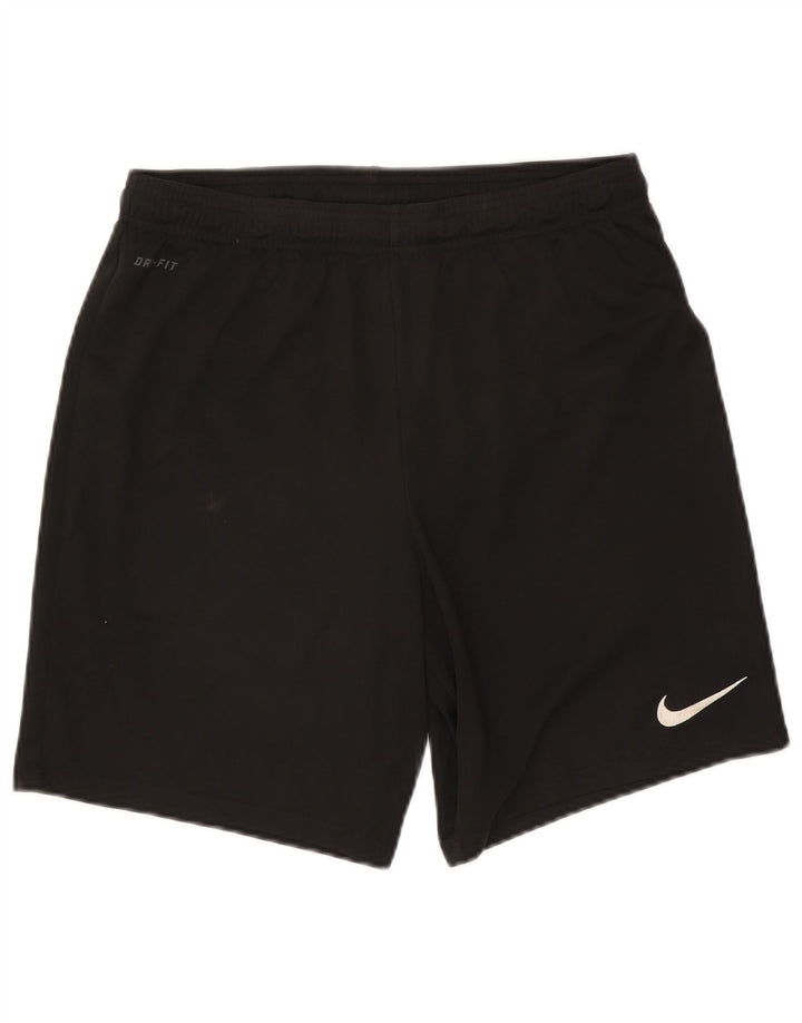 Męskie spodenki sportowe Nike Dri Fit, duże, czarne, poliestrowe