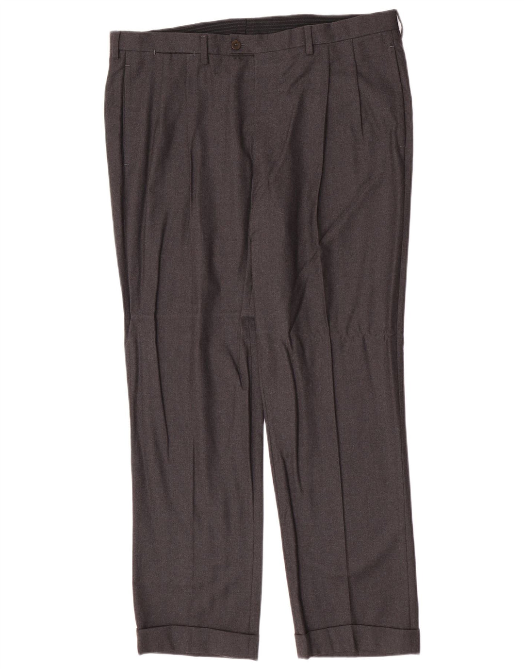 Męskie spodnie garniturowe Kiton IT 52 XL W38 L30 Szare