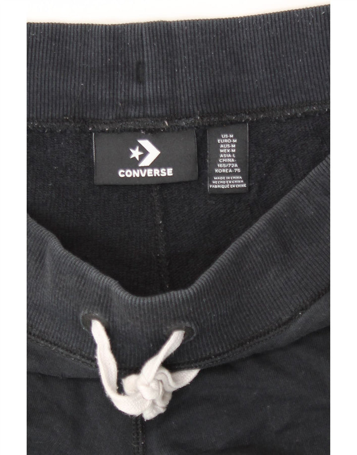 Damskie spodenki sportowe Converse UK 14, średnie, czarne, bawełniane