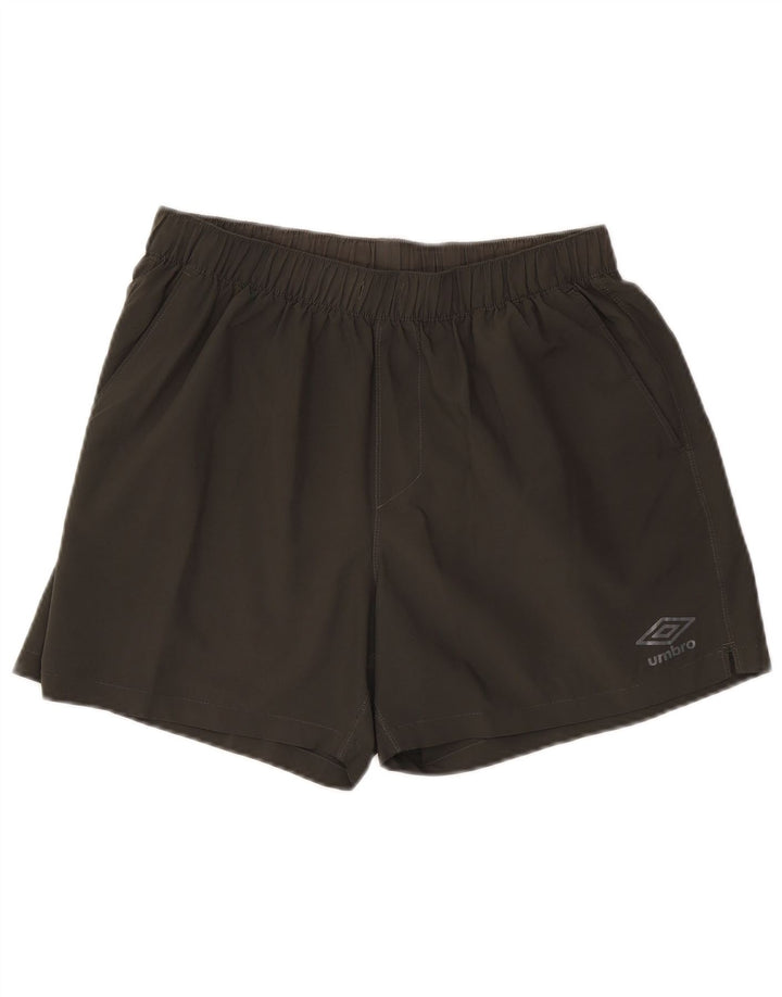 Męskie spodenki kąpielowe Umbro, duże, khaki, poliester