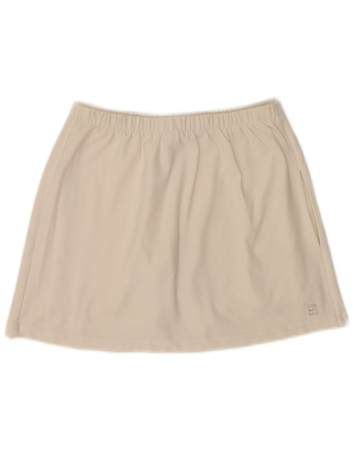 Nike Damskie Skort UK 8/10 Mały złamany biały poliester