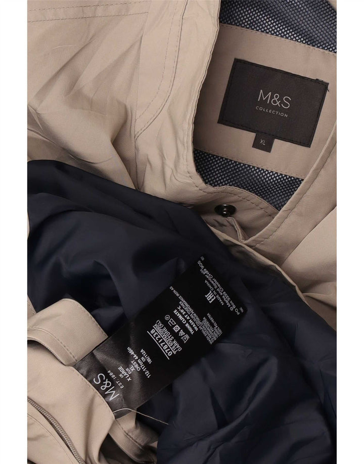 Męska kurtka użytkowa Marks & Spencer UK 42 XL, szary poliester