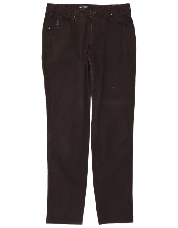 Męskie jeansy Armani W33 L33 Czarne bawełniane