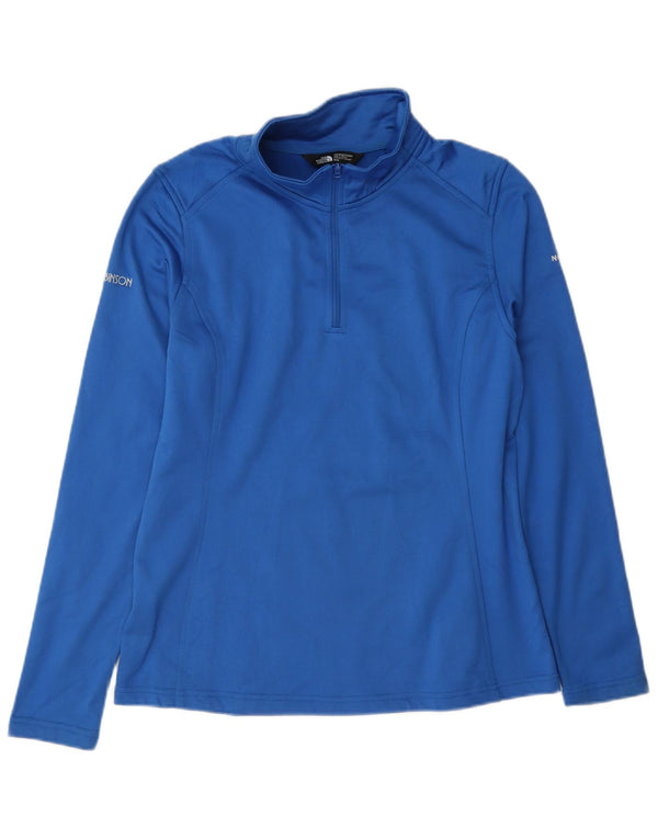 Damski dres The North Face z zamkiem błyskawicznym, UK 14, średni niebieski