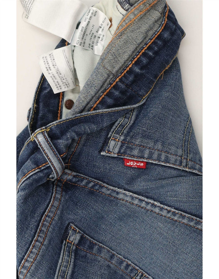 Męskie jeansy Levi's 521 Bootcut W36 L32 Niebieska bawełna