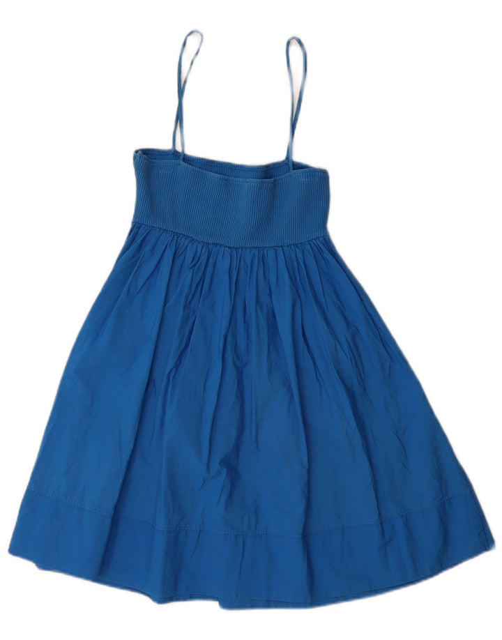 Sukienka damska Zara UK 8 Small, niebieska, bawełniana