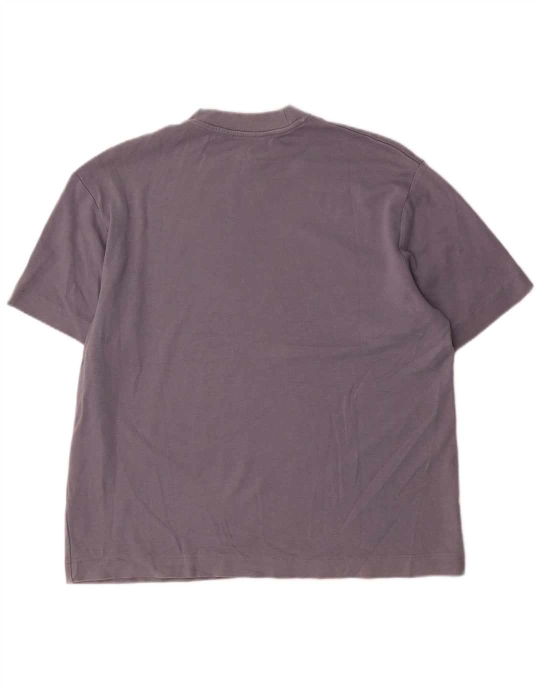 T-shirt męski Zara, bawełniany, średni niebieski