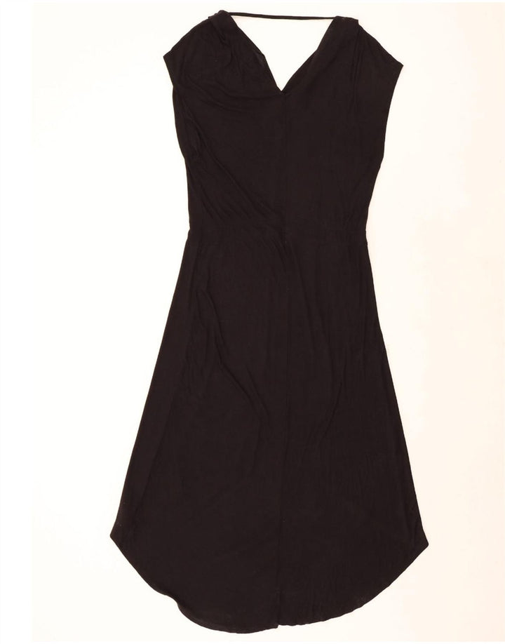MOSSIMO Womens Sleeveless Maxi Dress UK 20 2XL Black Rayon Vintage Mossimo and Second-Hand Mossimo from Messina Hembry 