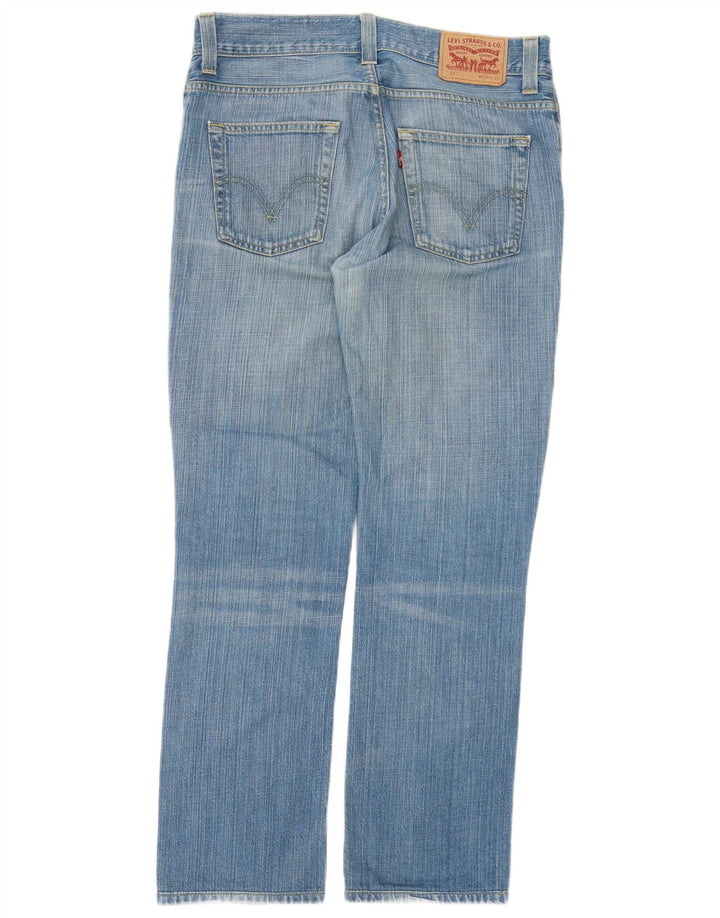 Damskie jeansy Levi's 511 Slim W34 L30 Niebieska bawełna