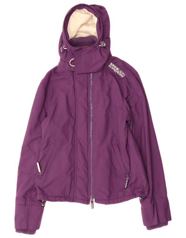 Damska kurtka wiatrówka Superdry The Windcheater UK 12, średni fiolet
