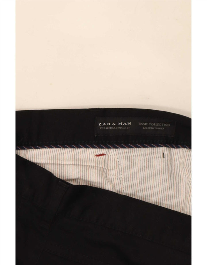 Męskie spodnie chino Zara EU 40 Medium W31 L27 czarne