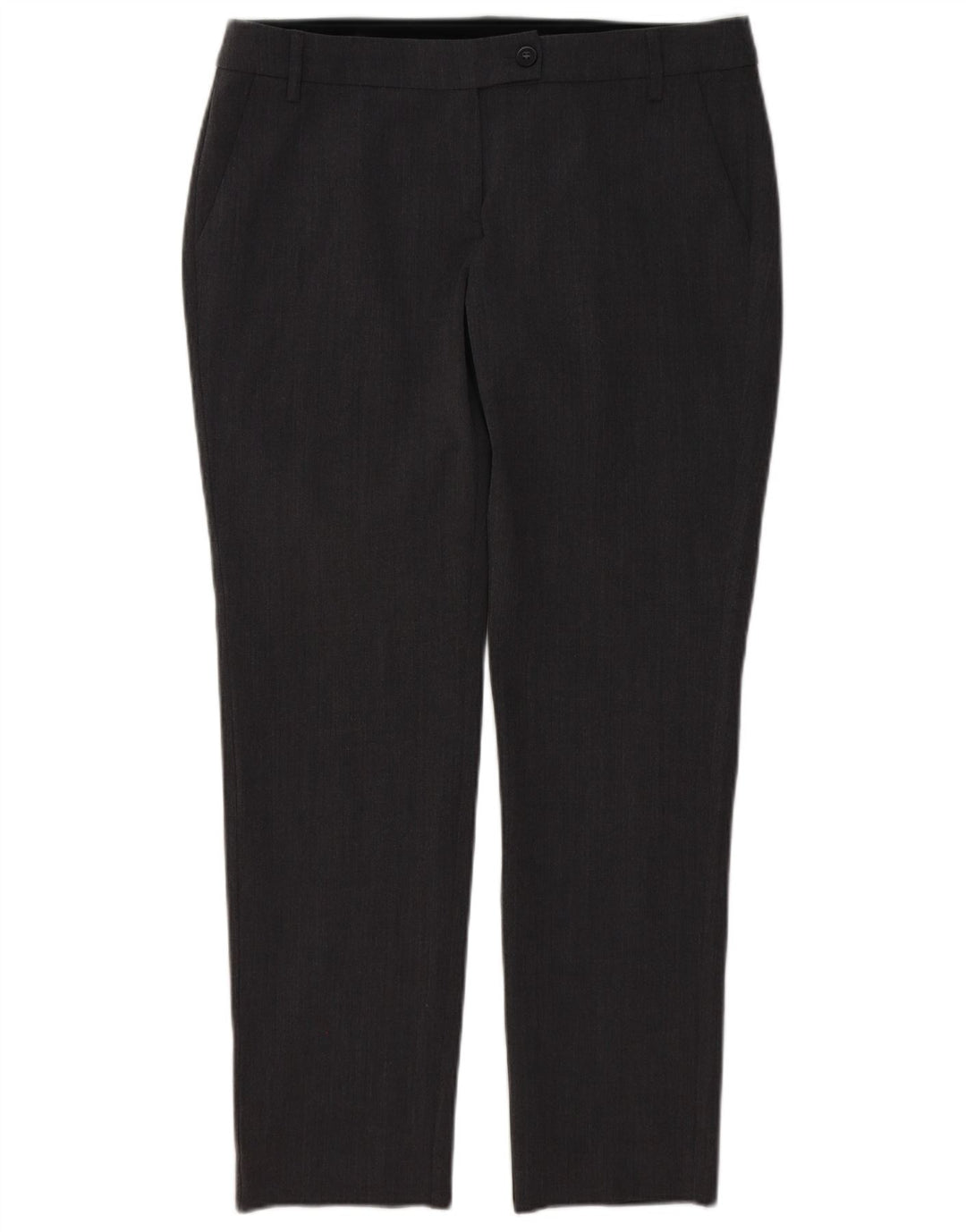 MARELLA Womens Slim Suit Trousers UK 14 Large W34 L29 Grey Polyester