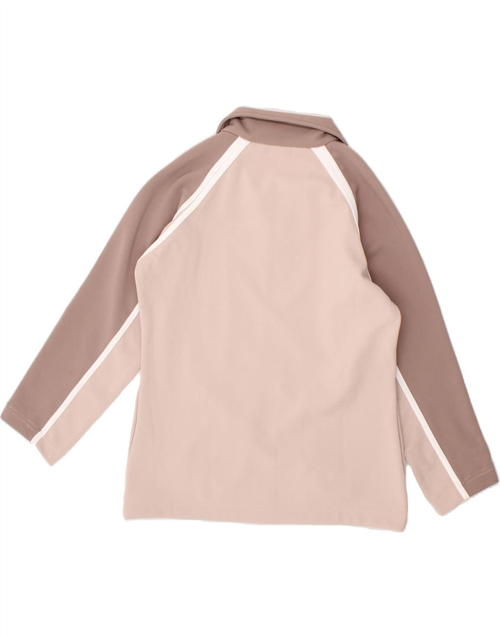 KAPPA Womens Tracksuit Top Jacket UK 18 XL Beige Colourblock Polyester Vintage Kappa and Second-Hand Kappa from Messina Hembry 