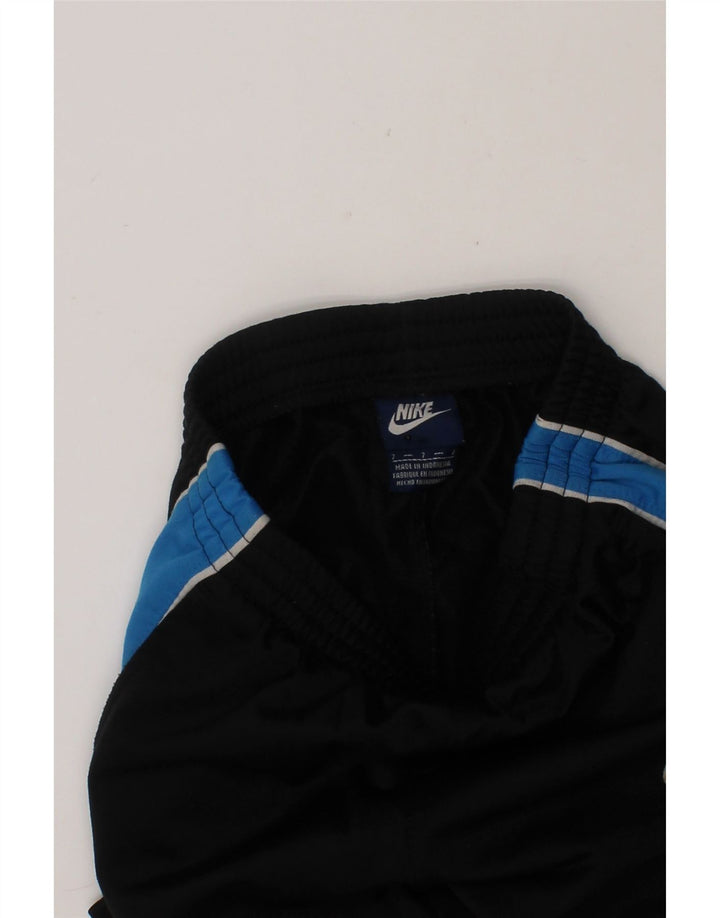 NIKE Boys Tracksuit Trousers 6-7 Years  Black Colourblock Polyester Vintage Nike and Second-Hand Nike from Messina Hembry 