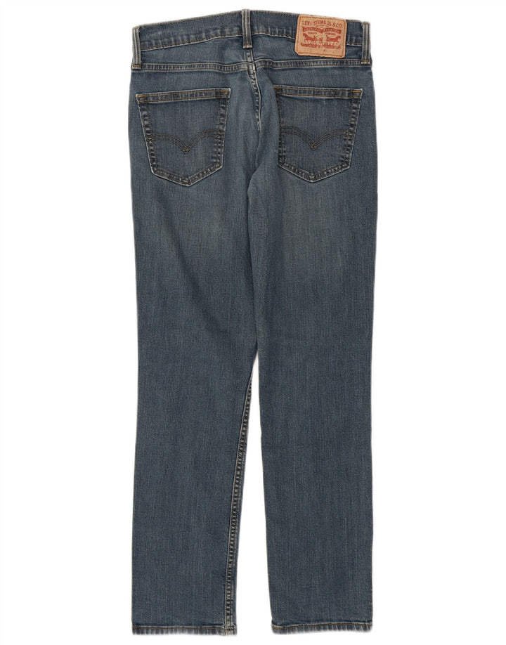 Damskie jeansy LEVI'S 511 Slim W29 L30 Niebieska bawełna