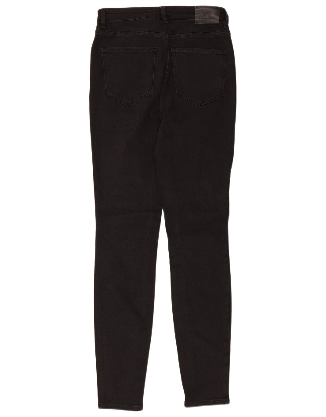 Damskie jeansy skinny Massimo Dutti EU 38 Small W28 L30 Czarny poliester