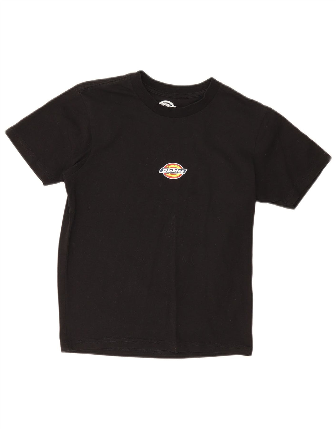Damska koszulka z grafiką Dickies Top UK 12, średnia czarna bawełna
