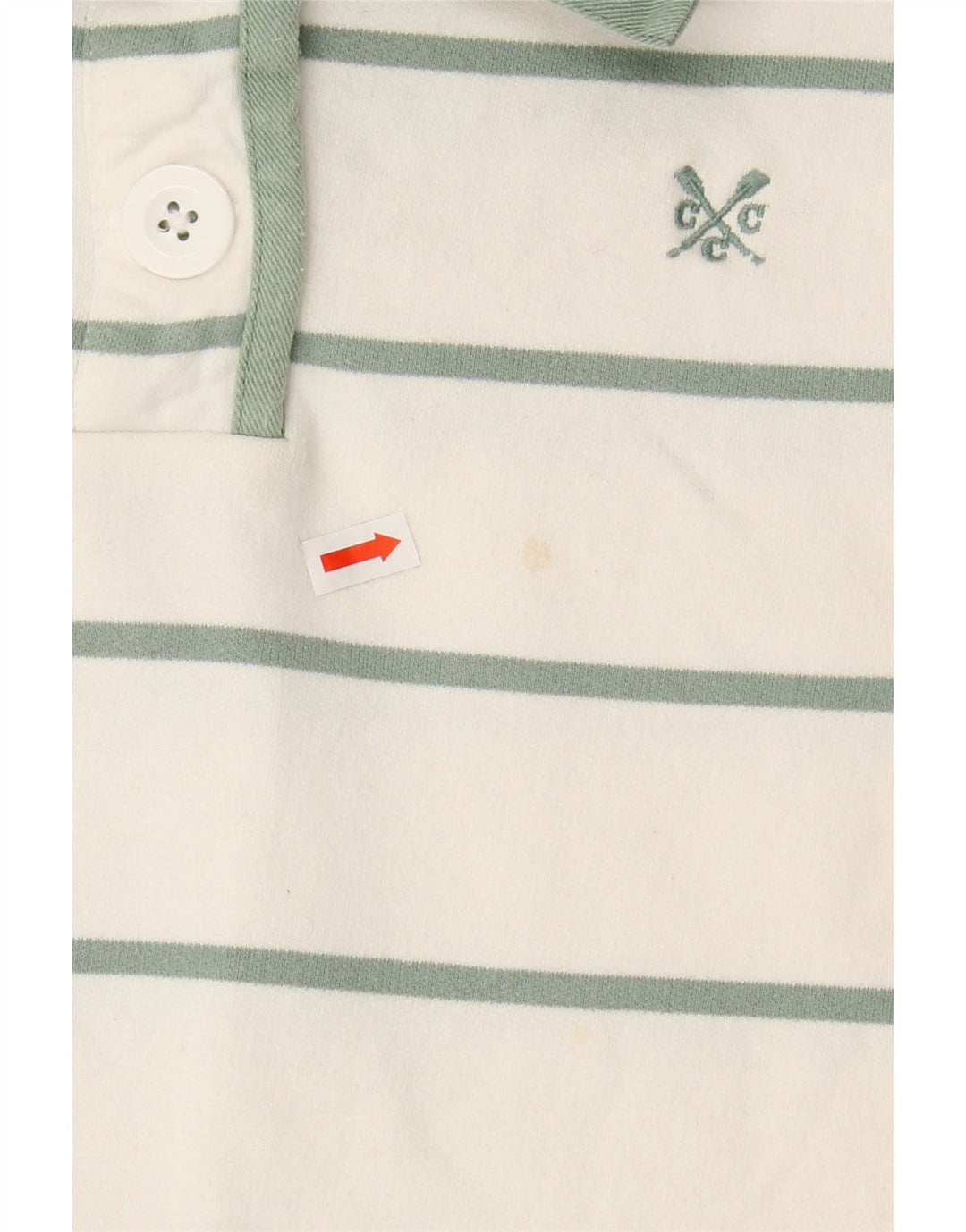 Damska bluza dresowa CREW CLOTHING UK 16 w duże białe paski