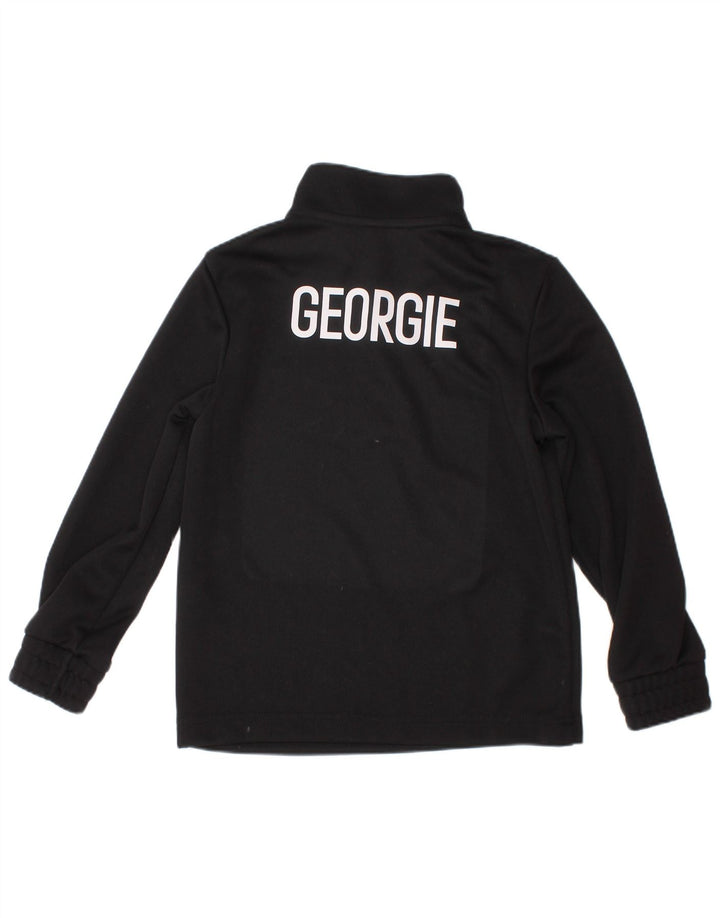 Chłopięcy dres ADIDAS Aeroready z grafiką, 5-6 lat, czarny