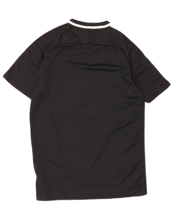 Nike Męska Koszulka Dri Fit Top Mały Czarny Poliester