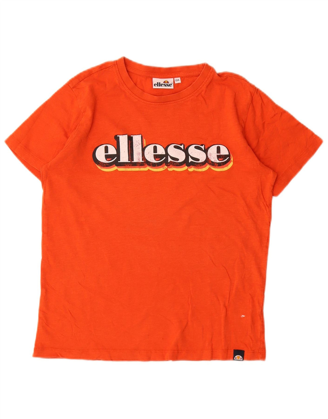 Chłopięcy T-shirt z grafiką Ellesse 11-12 lat, pomarańczowy