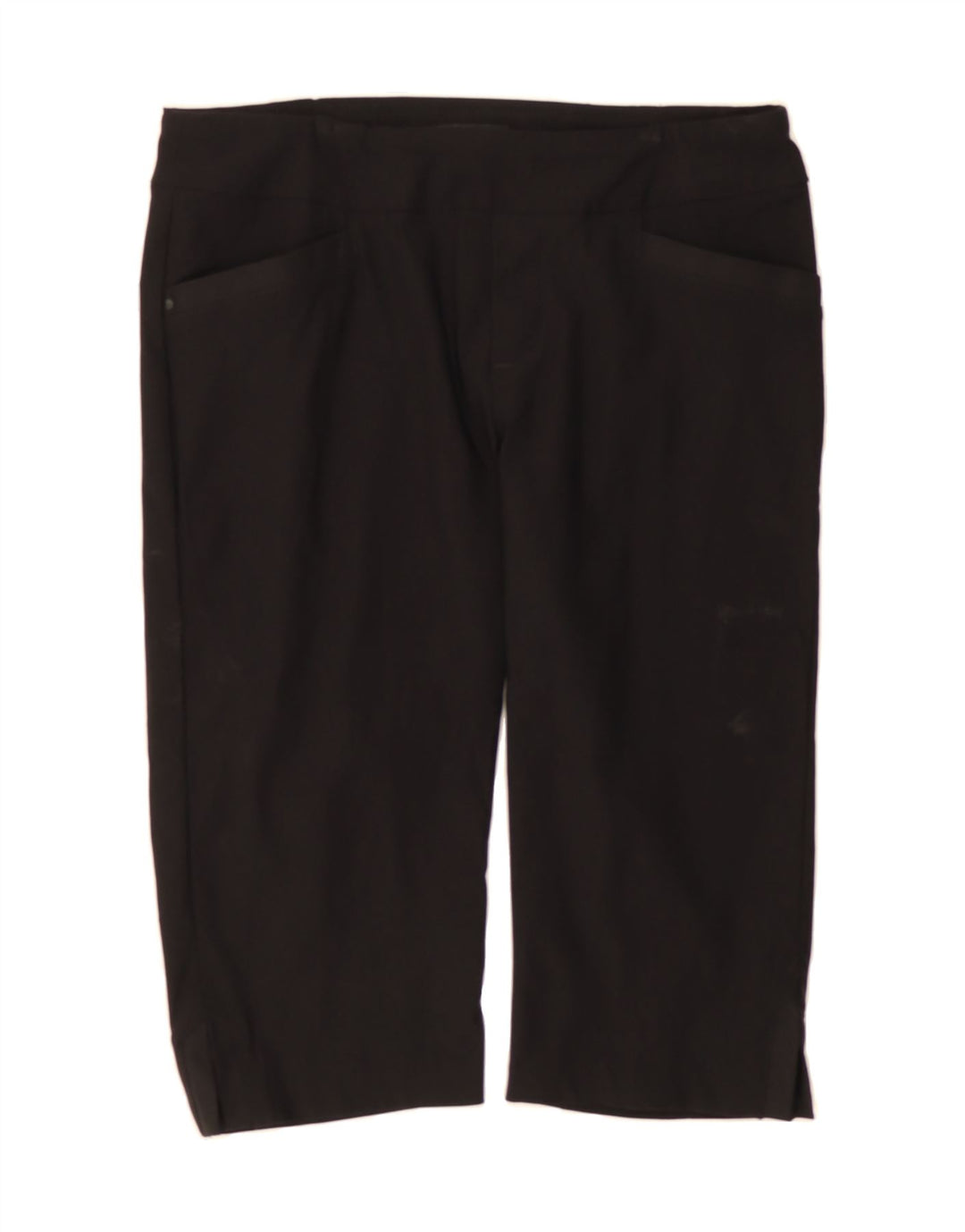 LEE Womens Sculpting Mid Rise Bermuda Shorts US 12 Large W34 Black Vintage Lee and Second-Hand Lee from Messina Hembry 