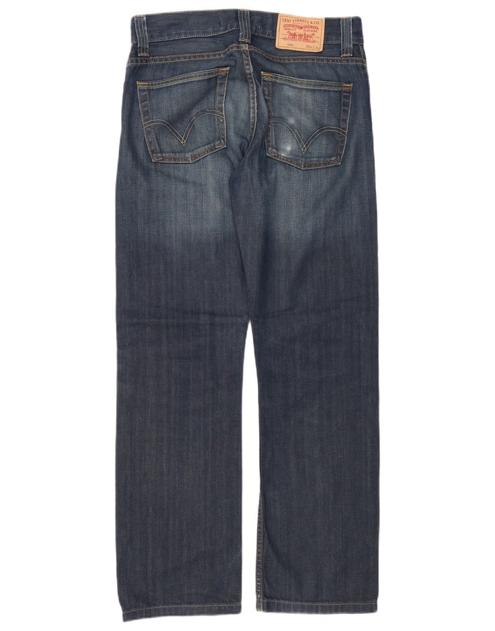Męskie jeansy LEVI'S 506 o standardowym kroju W31 L30, niebieska bawełna