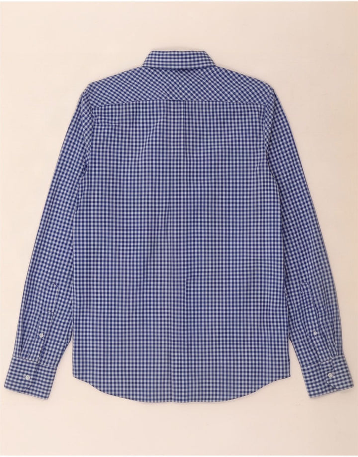 Koszula męska Ben Sherman, mała, niebieska bawełniana kratka