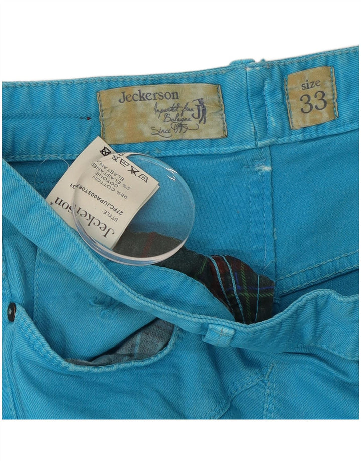 Jeansy damskie Jeckerson W33 L29 Niebieskie bawełniane