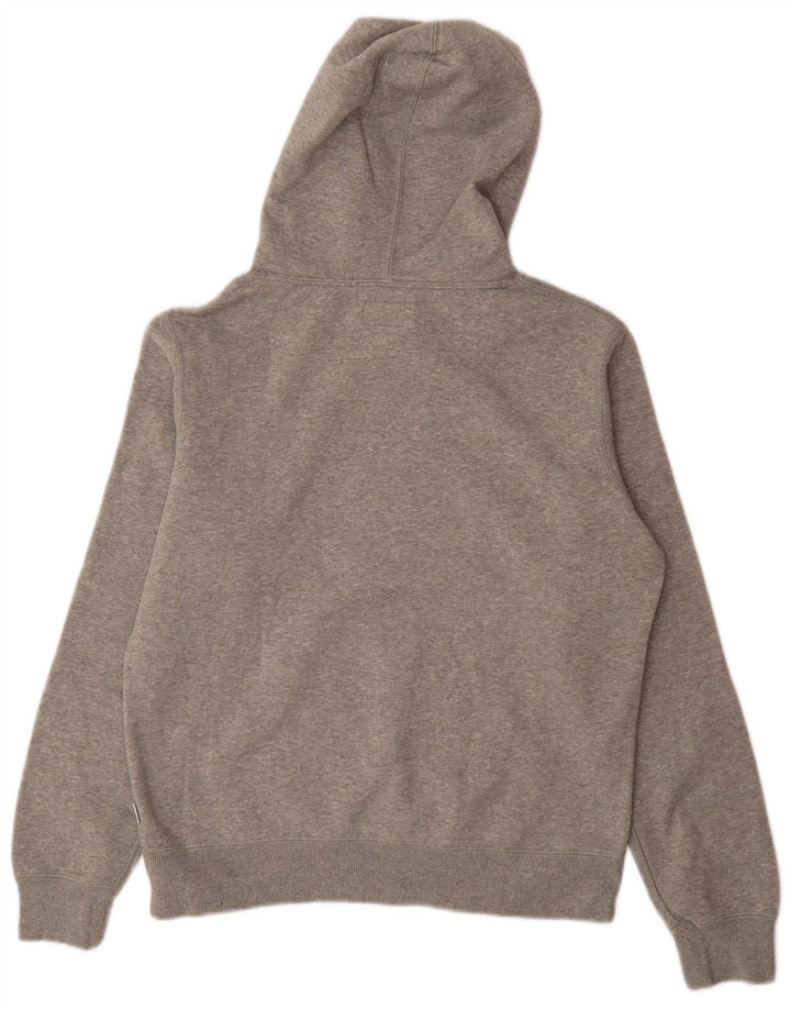 Damski sweter z kapturem CONVERSE UK 16, duży, szary, bawełniany