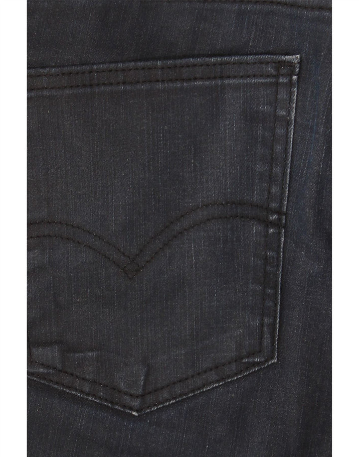 Męskie dżinsy Levi's 511 Slim W28 L32 Granatowa bawełna