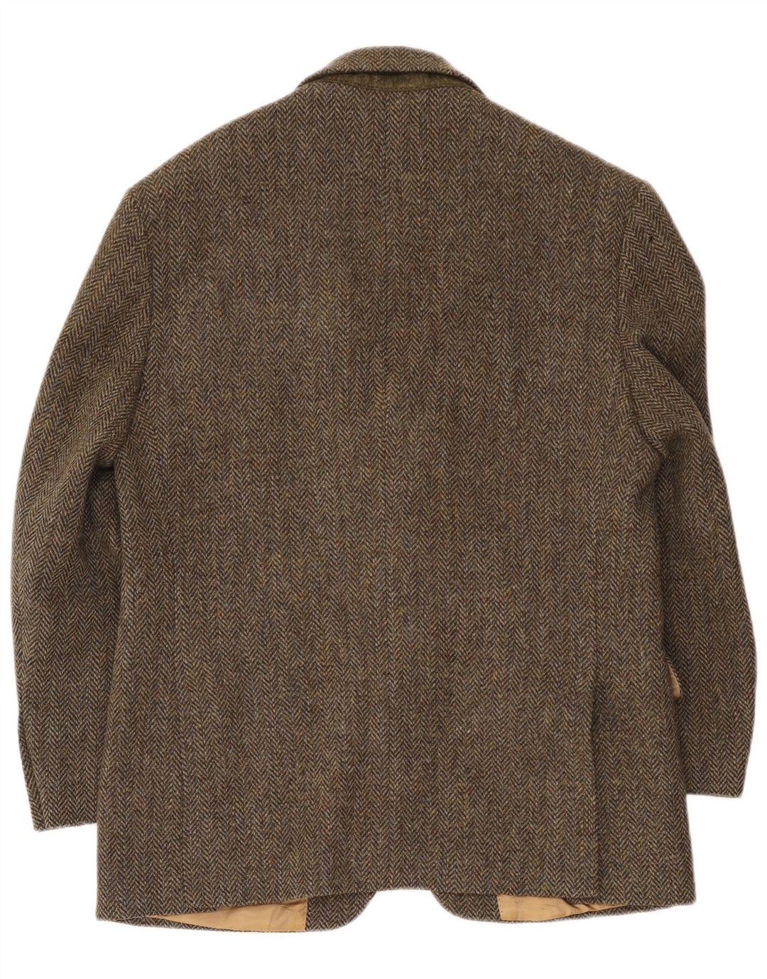 Marks & Spencer Męska marynarka Harris Tweed Blazer UK 40 Średnia zieleń