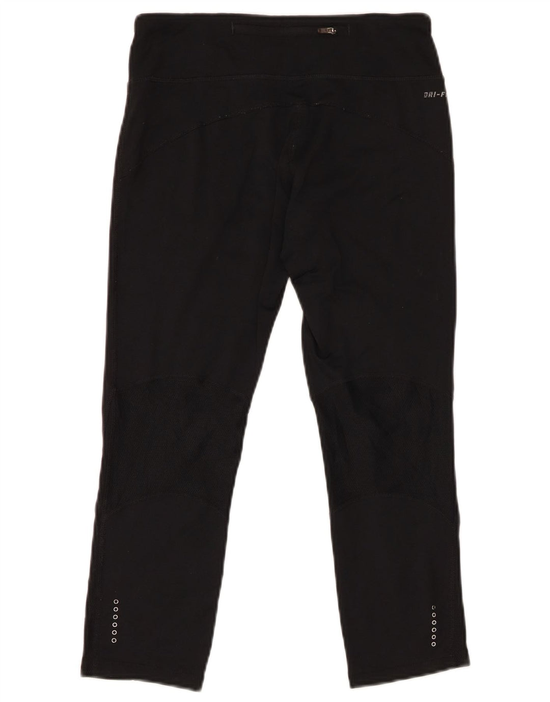 Damskie legginsy Nike Dri Fit UK 10, małe, czarne, poliestrowe