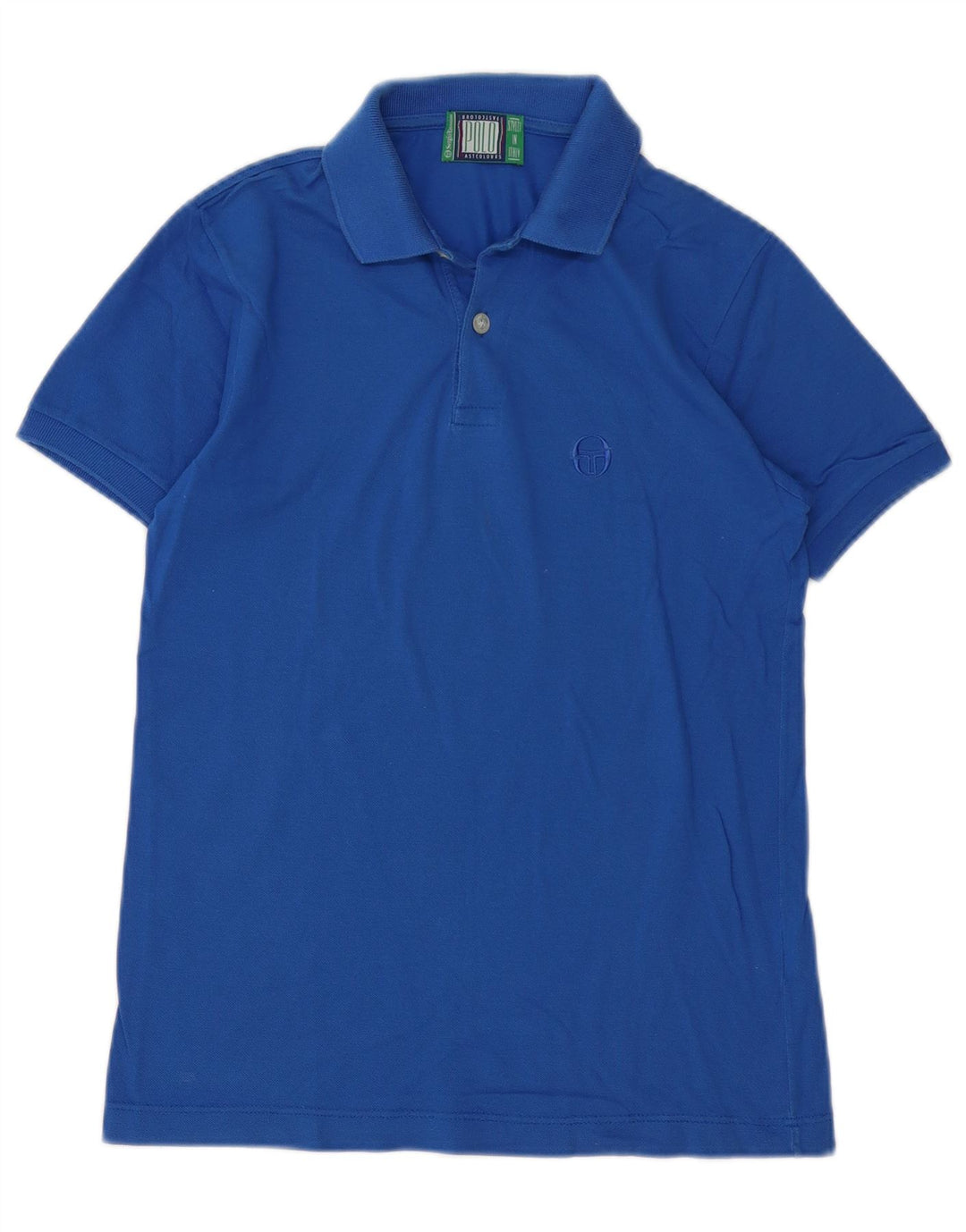 Damska koszulka polo Sergio Tacchini IT 42, średnia niebieska, bawełniana