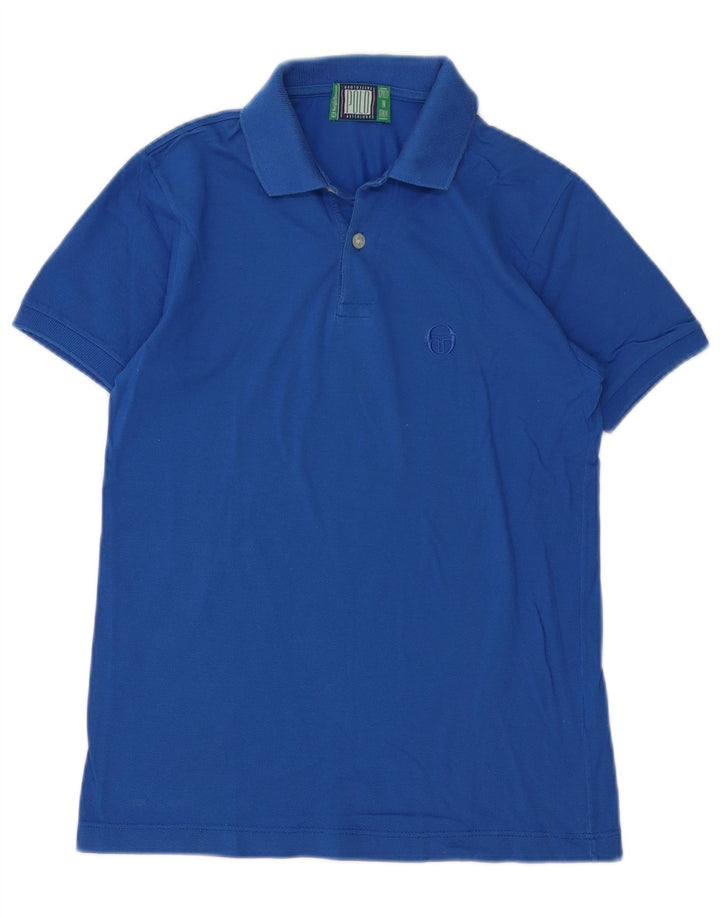Damska koszulka polo Sergio Tacchini IT 42, średnia niebieska, bawełniana