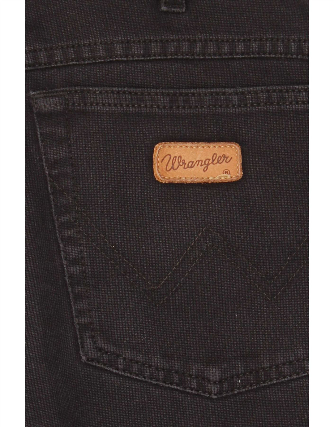 Męskie proste spodnie codzienne Wrangler W32 L30 czarne