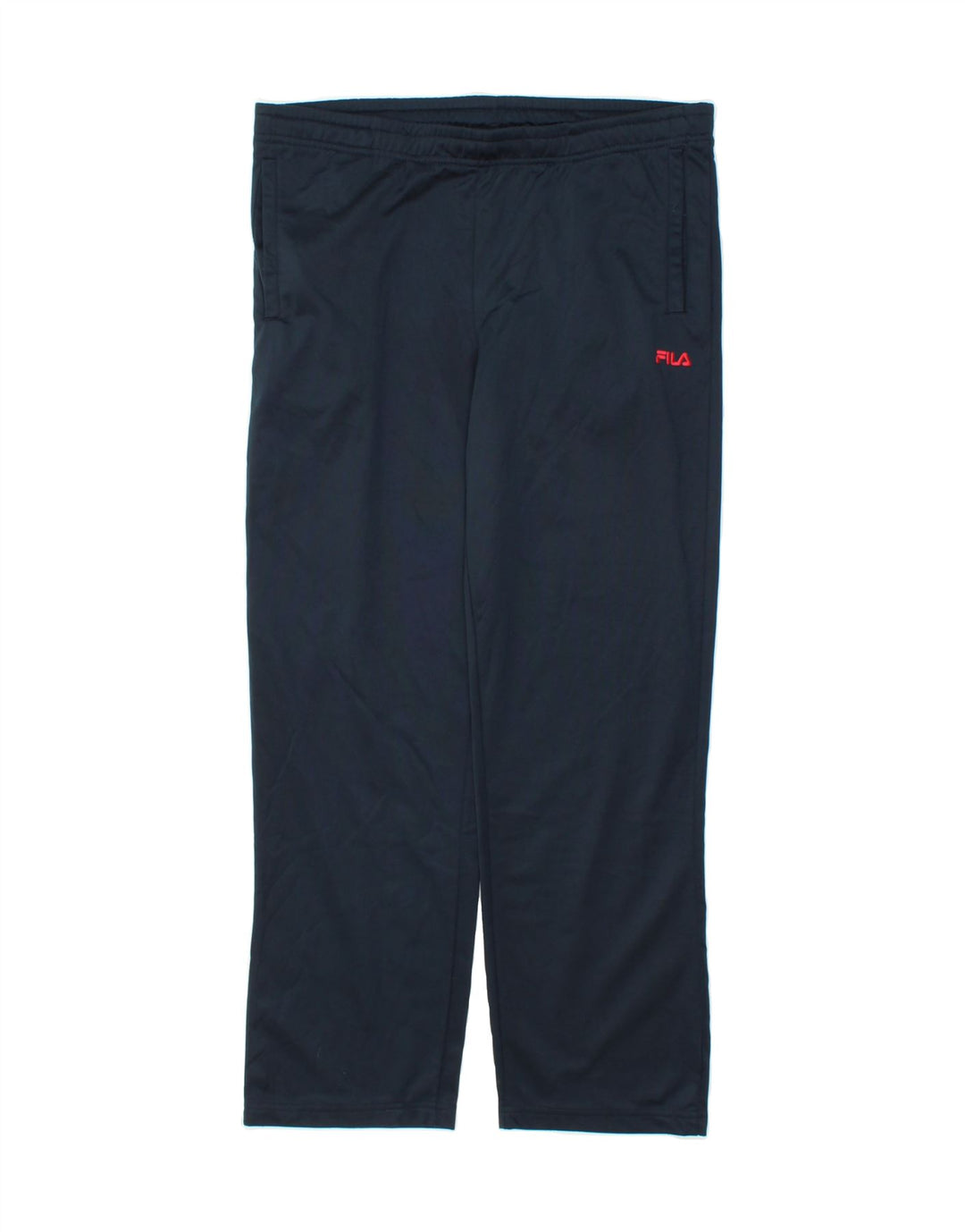 FILA Womens Tracksuit Trousers UK 10 Small  Navy Blue Polyester Vintage Fila and Second-Hand Fila from Messina Hembry 