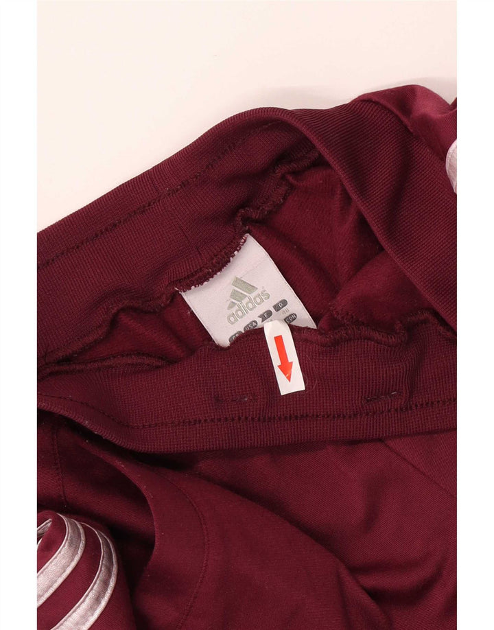 Damskie spodnie dresowe Adidas Joggers UK 16 Large Bordowy poliester