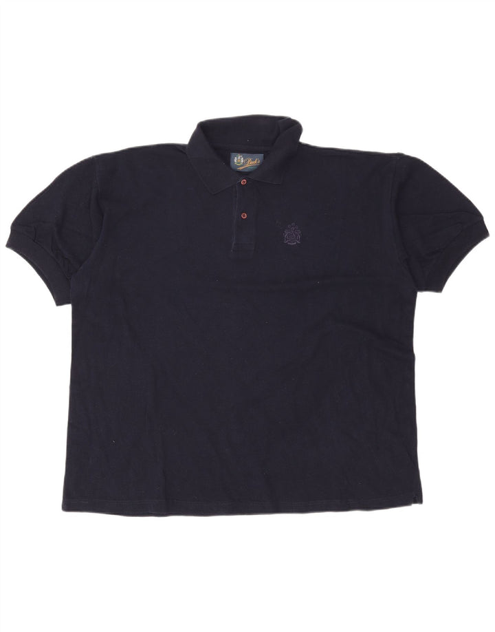 Męska koszulka polo XL, granatowa, bawełniana Dack's