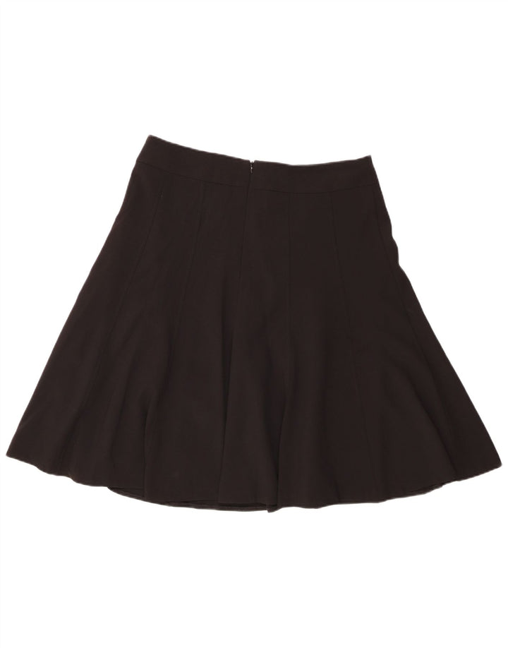 Marks & Spencer Damska spódnica w kształcie litery A UK 12 Medium W32 Czarny poliester