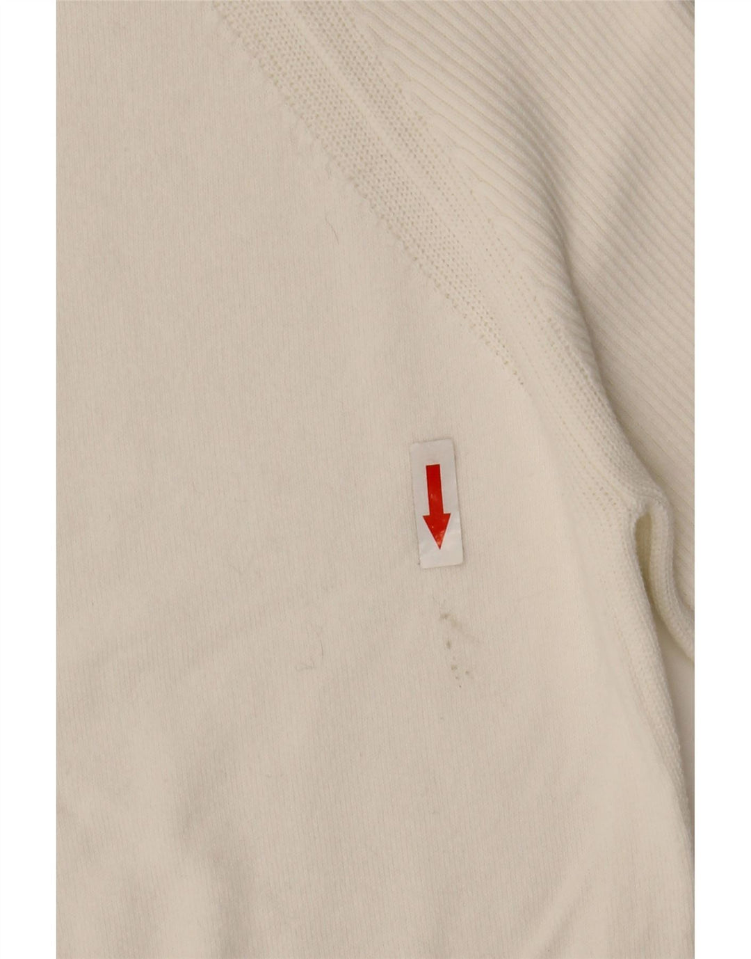 Marks & Spencer Damski sweter z dekoltem w łódkę, UK 10, mały, biały